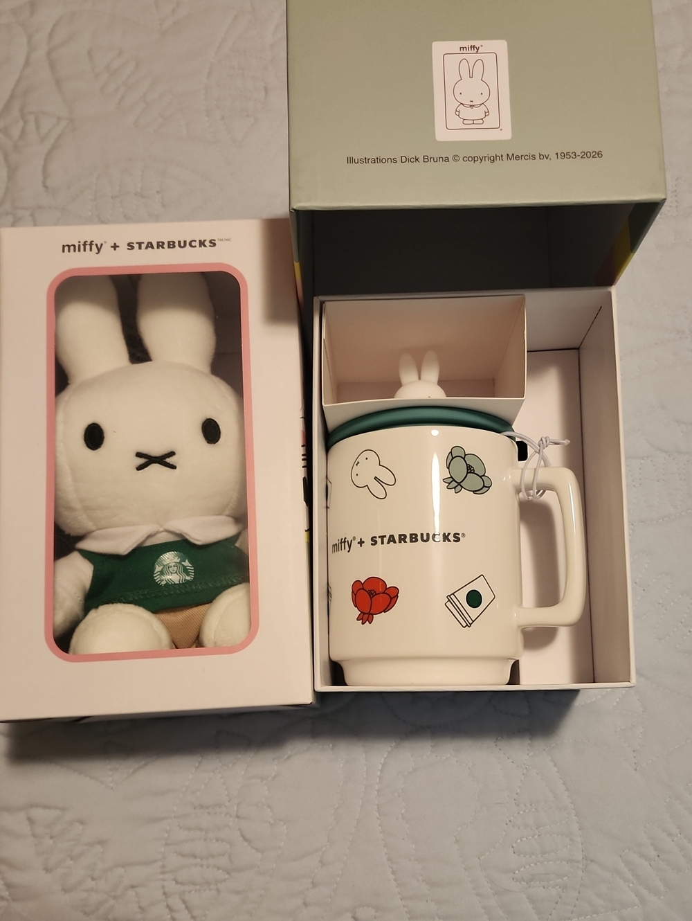 Miffy + STARBUCKS Plushie And Mug
